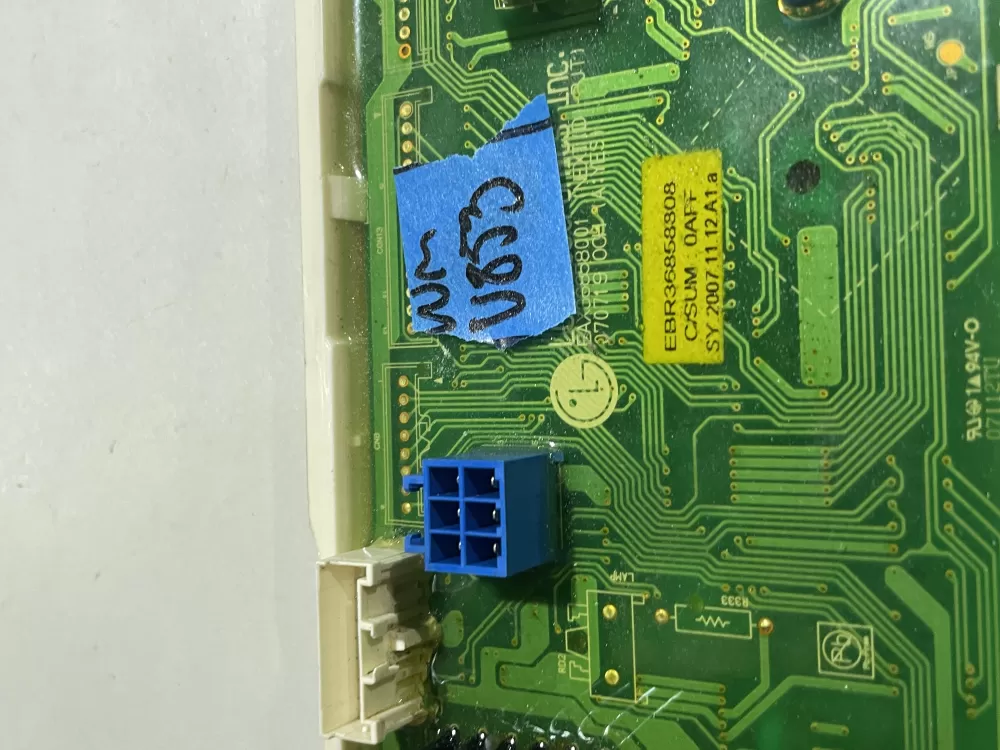 LG EBR36858808 Dryer Control Board AZ185904 | Wmv853