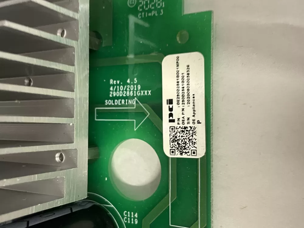 GE 290D2861G001 WH22X29049 Washer Control Board AZ214445 | Wm875