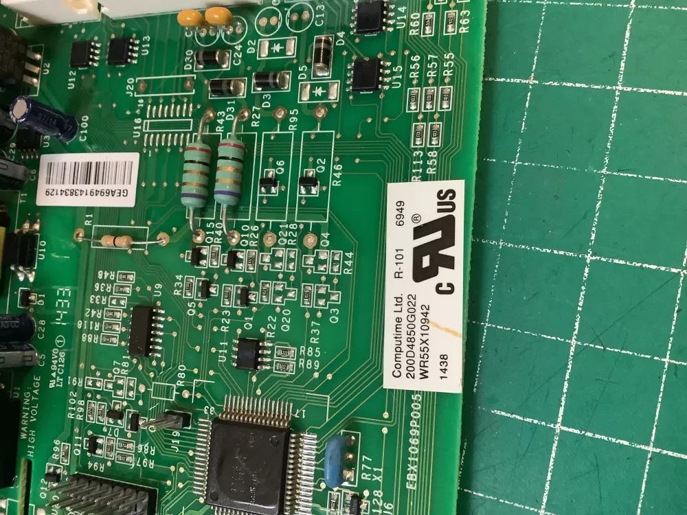 GE 200D6221G028 EBX1110P002 Refrigerator Control Board AZ220489 | NR2067