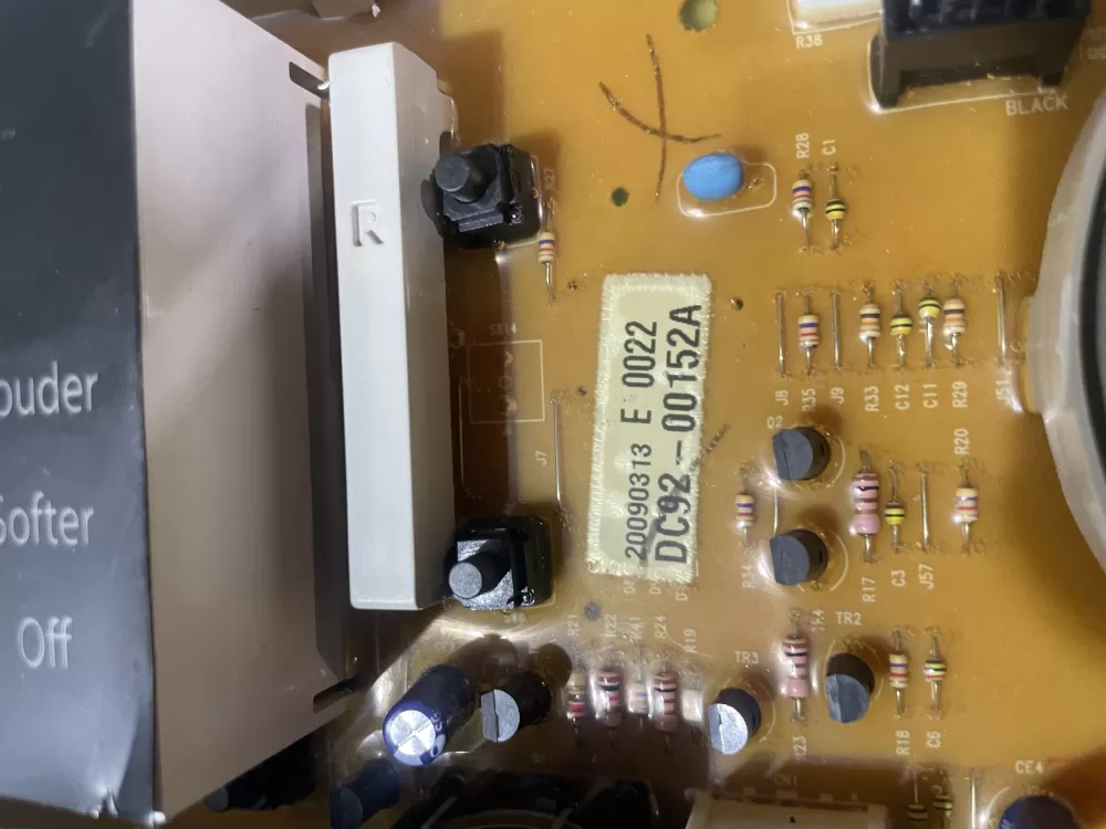 Samsung DC92 00152A Dryer Control Board AZ192878 | Wmv881