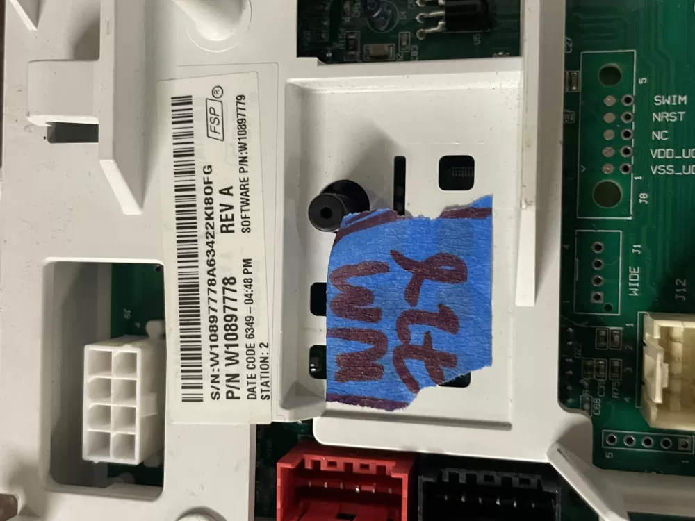 Whirlpool Roper W10868065 W10897778 Washer Control Board AZ48088 | Wm728