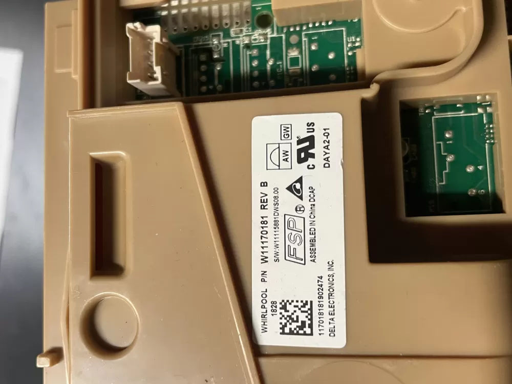 Whirlpool W10913608 W10913971 Dishwasher Control Board AZ7774 | WM1024