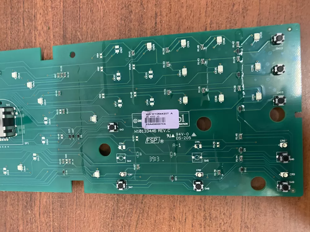 Whirlpool W10544207 Washer Board Control AZ49024 | BK1798