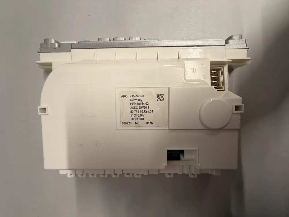 OEM Asko Viking Dishwasher DW20.3 main control board 445820 AZ219213 | KM2796