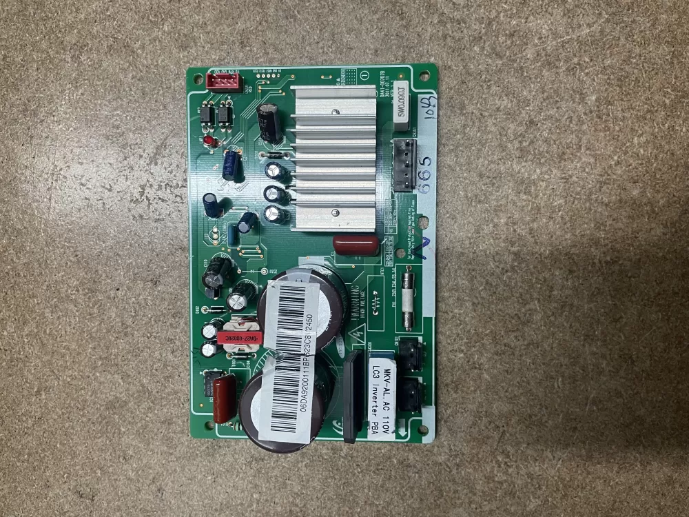 Samsung DA92-00111B Refrigerator Inverter Control Board