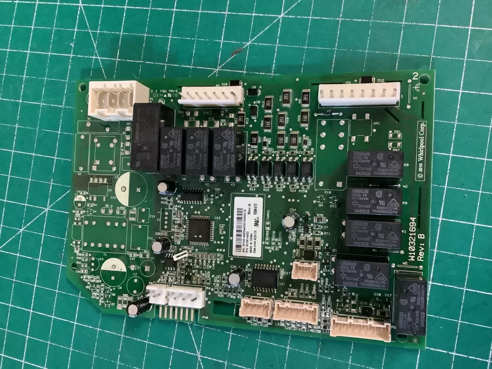 Whirlpool  Maytag  KitchenAid  Jenn-Air AP6329003 W10467104 W10614933 W10886280 WPW10614933 W11035835 PS12346620 Refrigerator Control Board