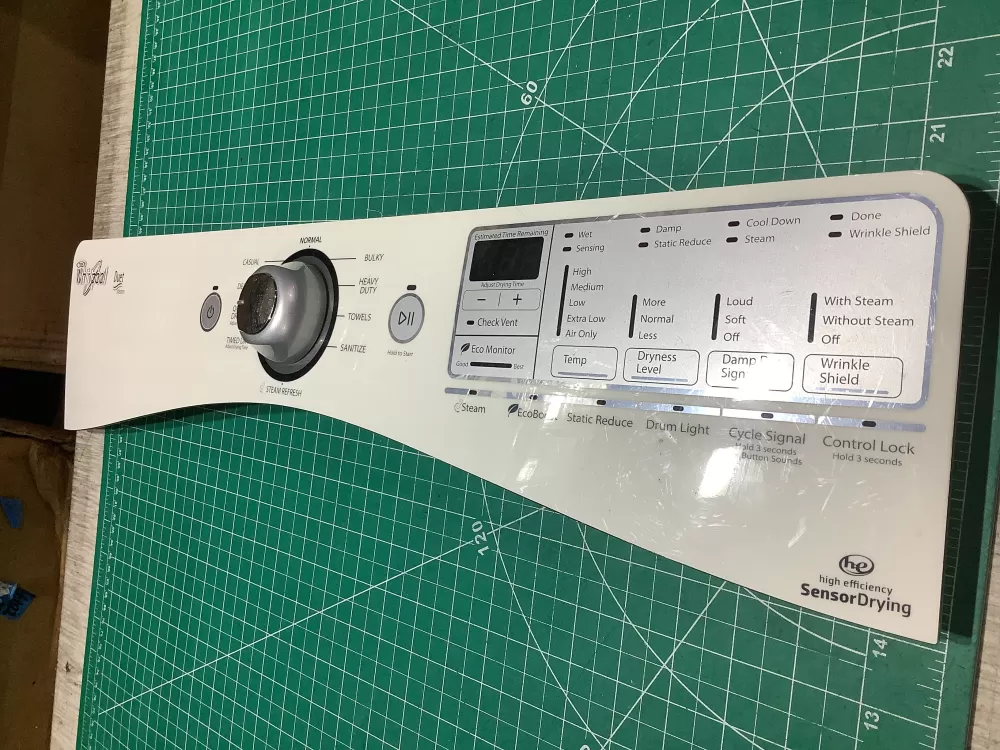 Whirlpool W10391528 W10446445 WPW10446445 PS11754853 Dryer Control Board Panel