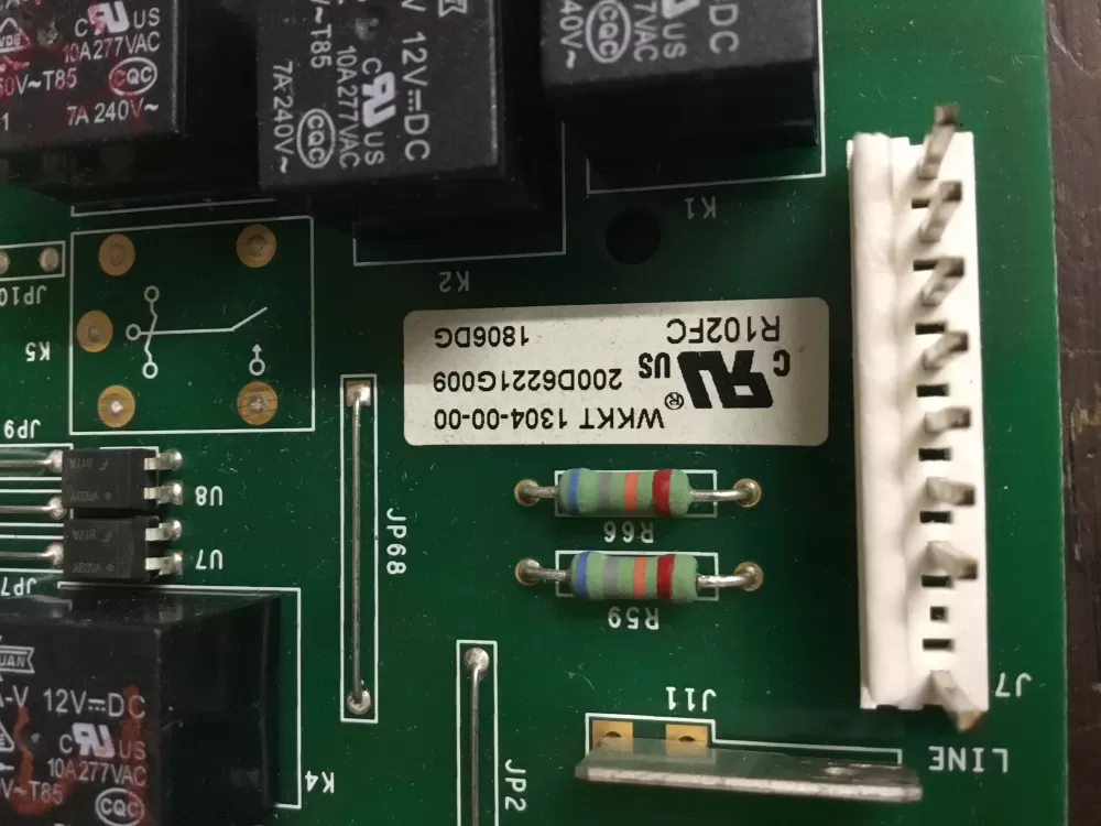 GE 200D6221G009 EBX1110P003 Refrigerator Control Board AZ21612 | NR105