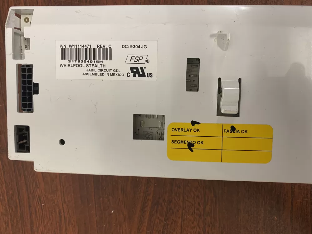 Whirlpool Amana W11106026 Refrigerator Control Board Interface AZ46411 | BK1779