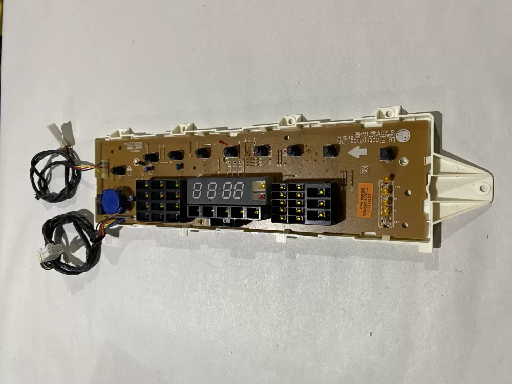 LG EBR75439405 Dryer Control Board Display AZ163841 | BKV819