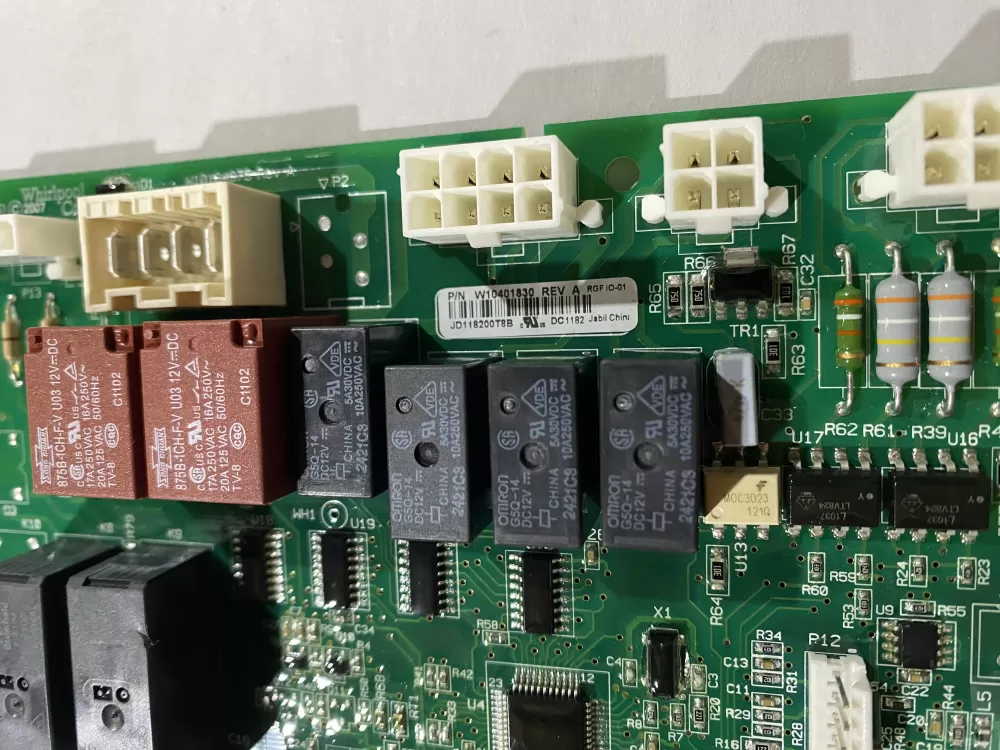Whirlpool W10401830 Refrigerator Control Board AZ186642 | BK2745