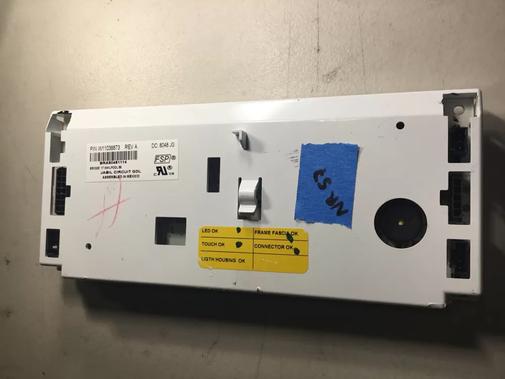 Whirlpool AP6278087 Refrigerator Dispenser Control Board AZ40348 | NR57