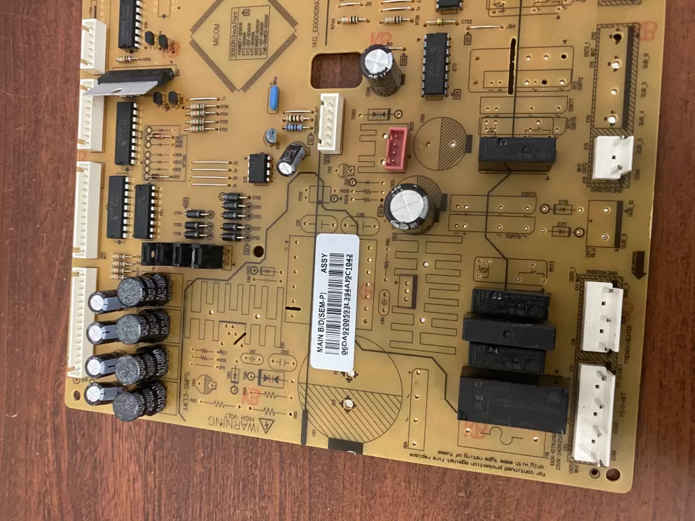Samsung DA92 00593L Refrigerator Control Board AZ48666 | BK1788