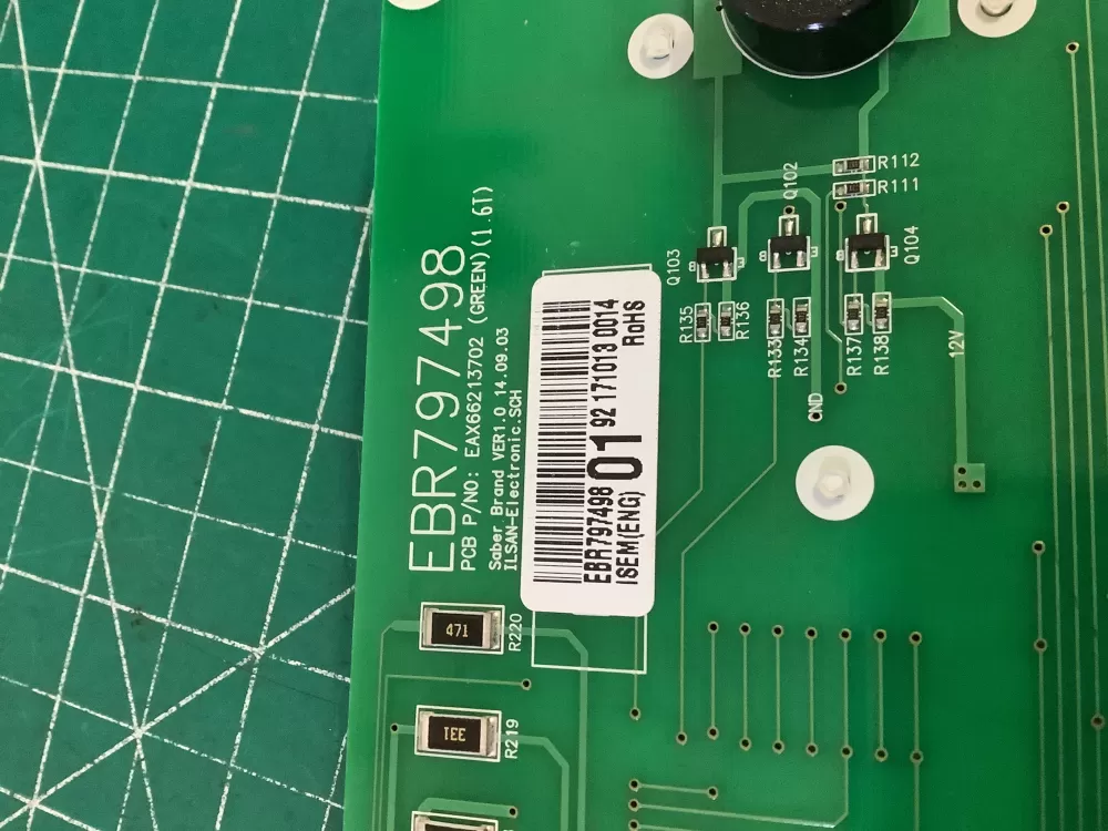LG Kenmore EBR79749801Refrigerator Dispenser Control Board AZ187775 | NR1960