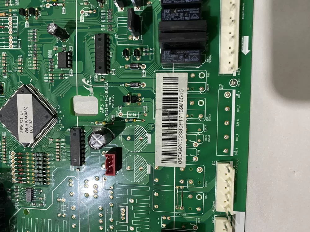 DA92-00233D SAMSUNG REFRIGERATOR CONTROL BOARD AZ141599 | BK1202