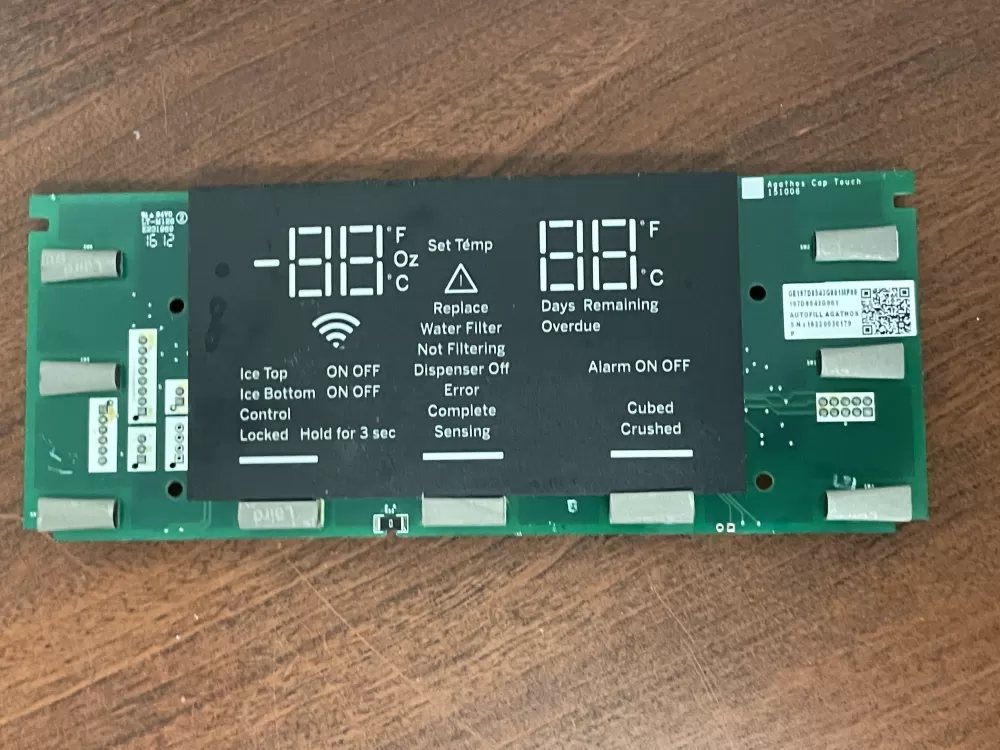 GE Wr55x41026 Wr55x26306 Refrigerator Control Board Dispenser AZ52353 | Wm1898