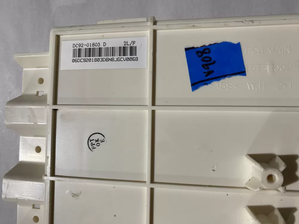 Samsung DC92 01803D Washer Control Board AZ204674 | BKV908