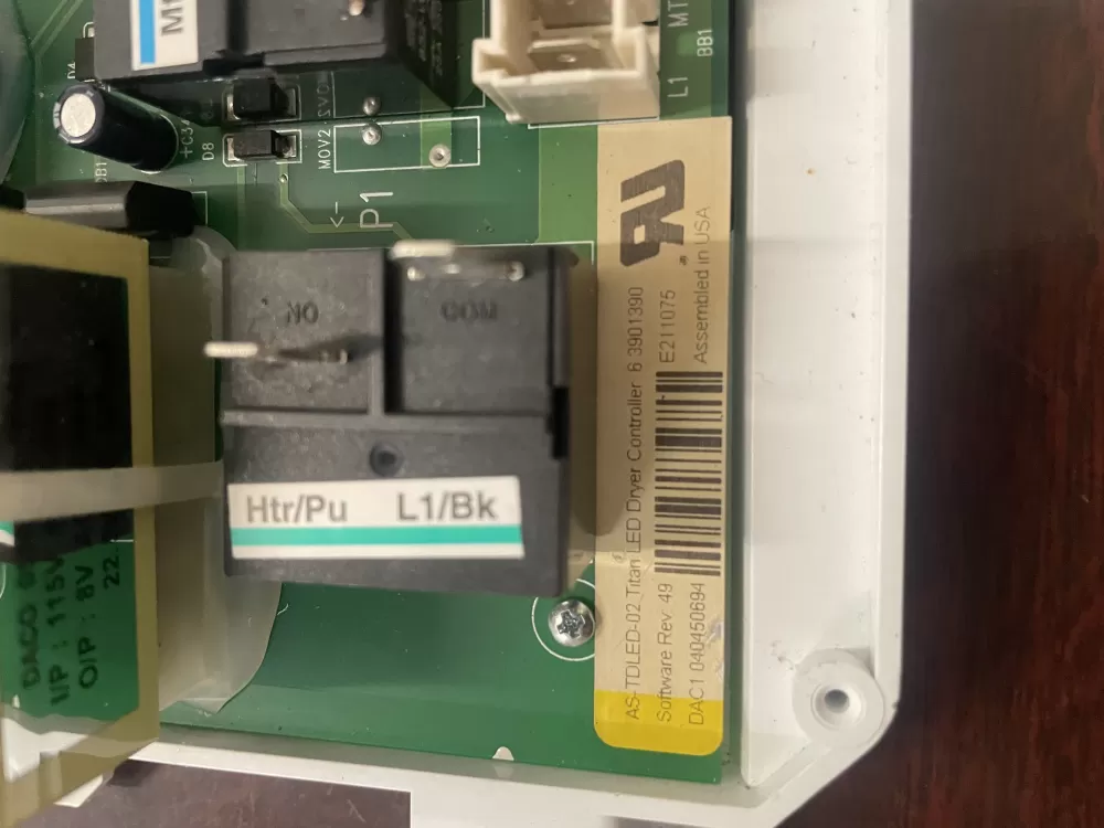 Whirlpool Maytag 63901390 33003028 Dryer Control Board AZ45100 | KM820