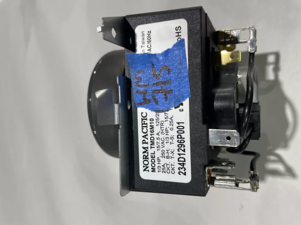 GE TMD16M10 234D1296P001 Dryer Timer AZ149336 | Wm715