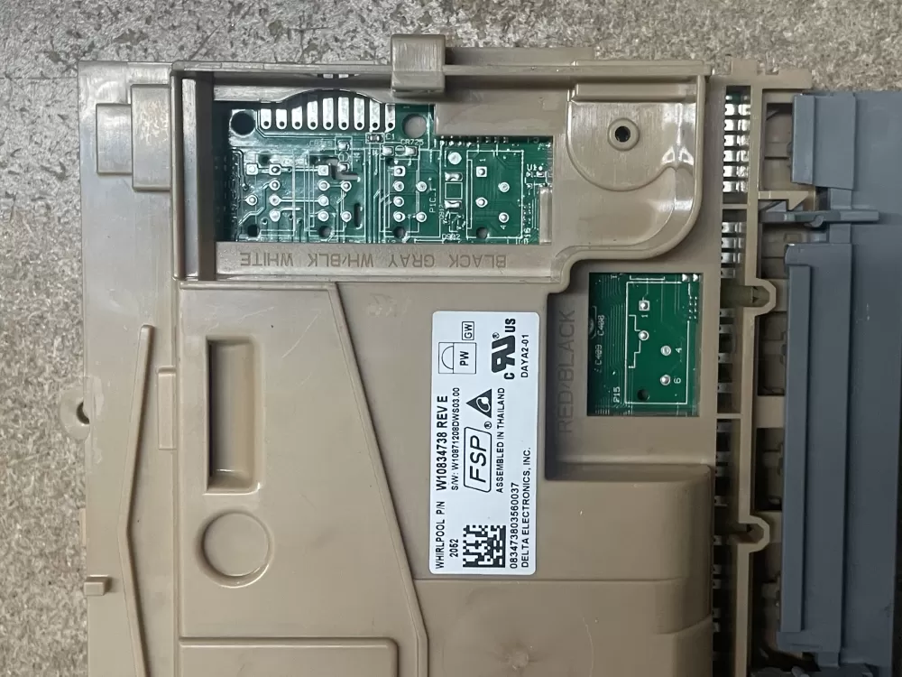 Whirlpool W10834738 W10876147 Dishwasher Control Board AZ20040 | KM1522