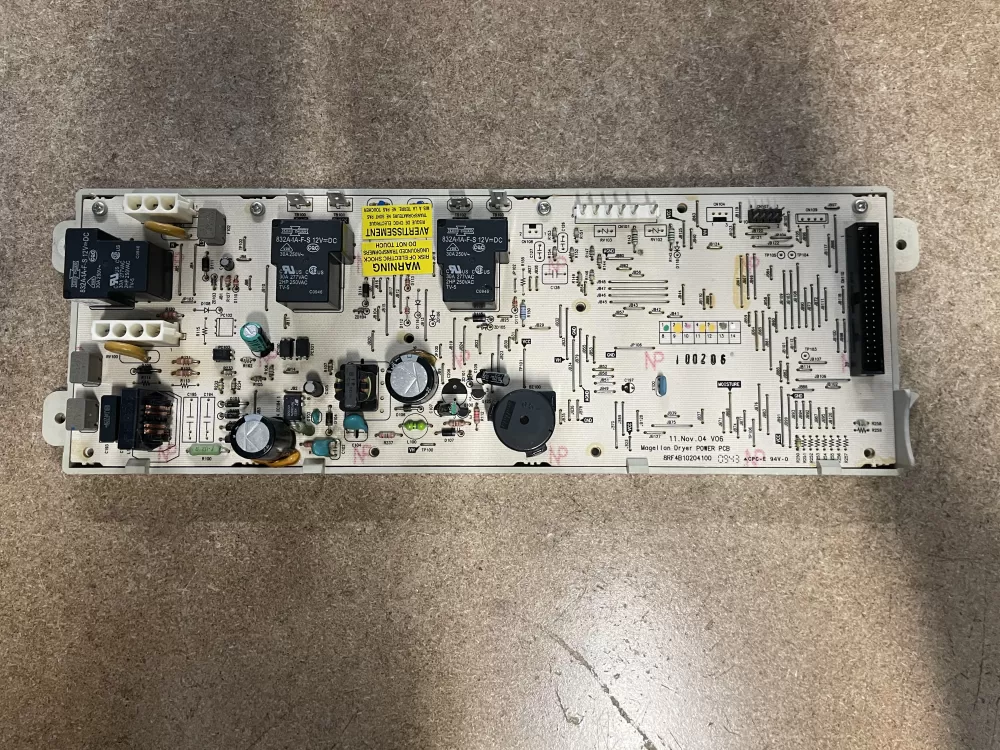GE 212D1199G01 212D1201P001 212D1199G05 WE4M488 Dryer Control Board