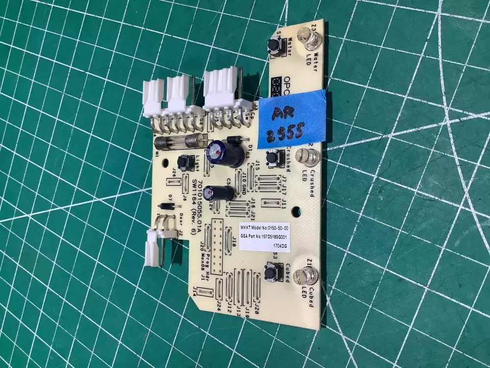 GE 197D5189G001 Refrigerator Control Board AZ185350 | AR2555