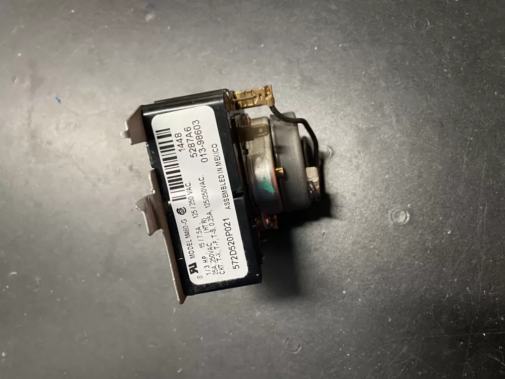 GE 572D520P021 WE4M271 Dryer Timer