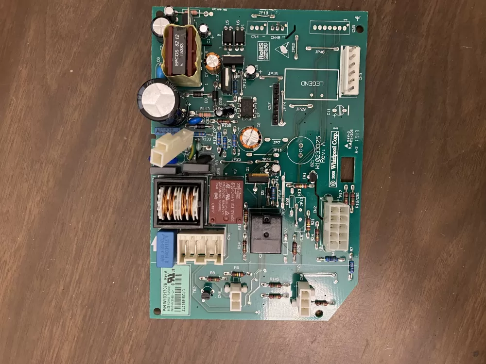 Whirlpool  KitchenAid  Kenmore  Jenn-Air AP6019378 W10205552 W10268635 W10317076 WPW10317076 PS11752684 Refrigerator Control Board