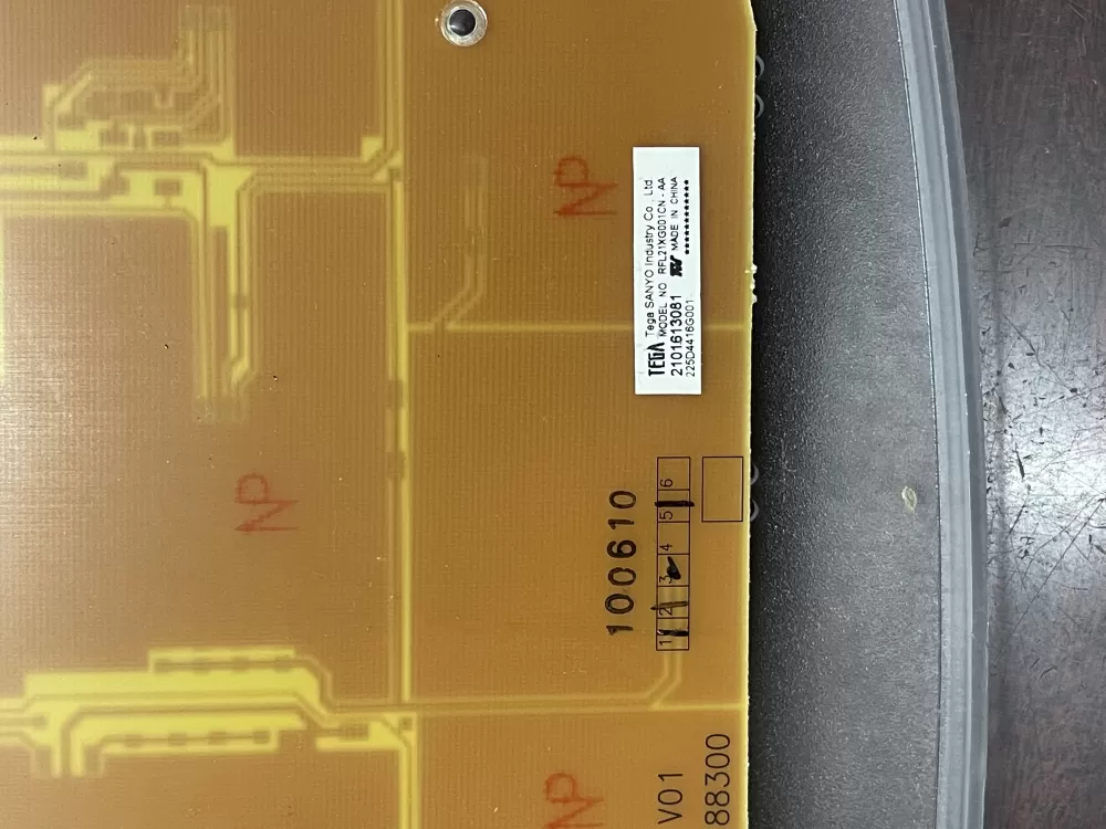 GE WR55X11017 225D4416G001 Refrigerator LED Fixture Board AZ30541 | KM294