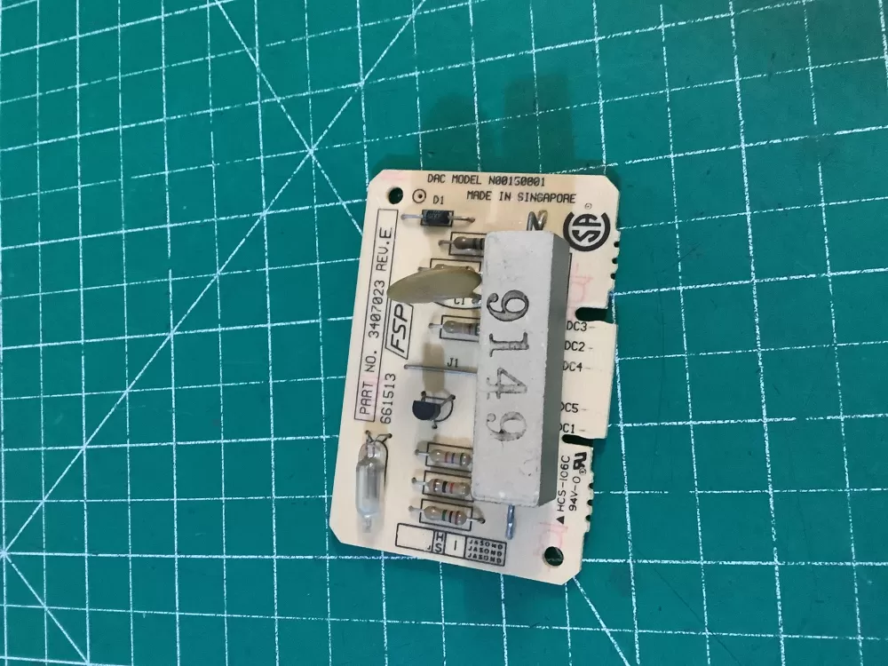 Kenmore  Whirlpool 3398084  AP3097570  2072  3398084R  3407021  3407023  60134  60150  60216  61236  661513  AH345727  EA345727  PS345727 Dryer Control Board