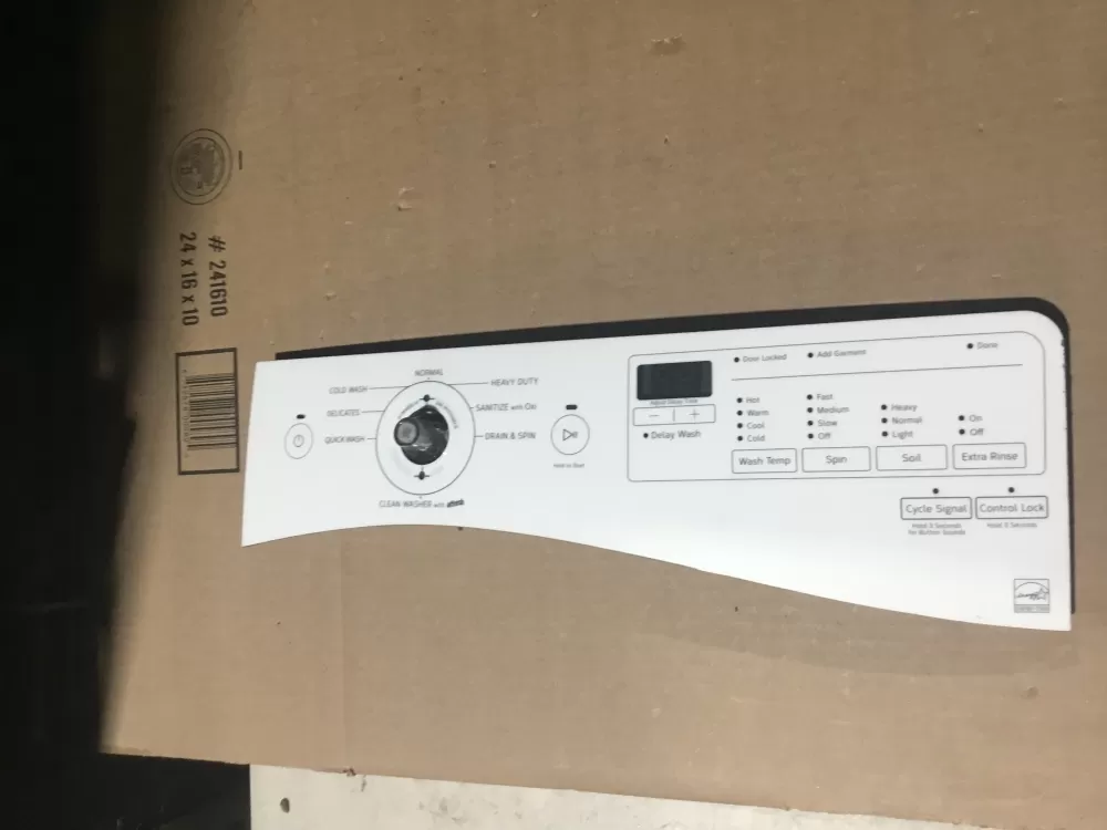 Whirlpool W10825109 W10911021 Washer Control Board Panel AZ88756 | Wmv122