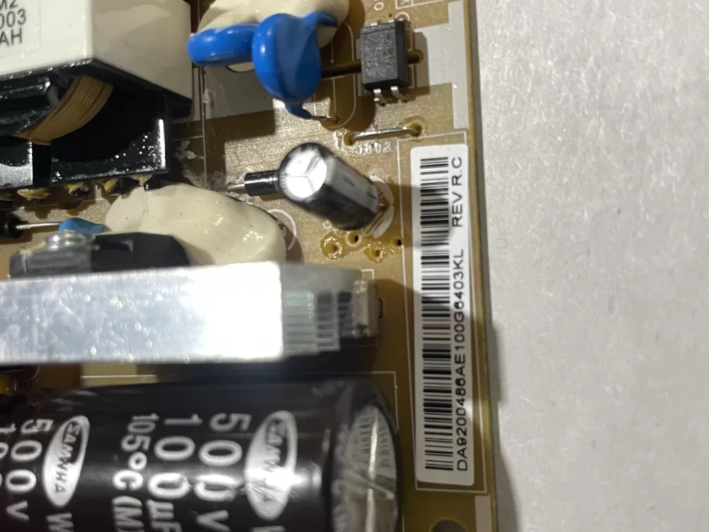 Samsung DA92 00486A Refrigerator Control Board AZ183511 | Wm2703