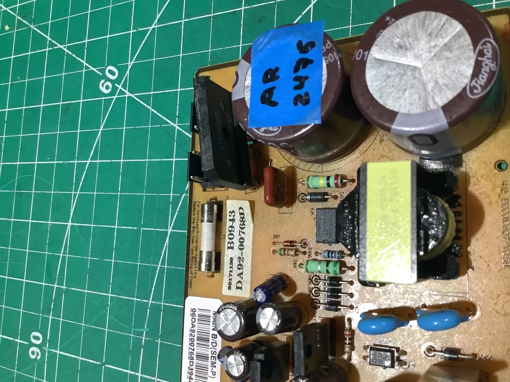 Samsung DA92 00768D Refrigerator Control Board Inverter AZ185282 | AR2475