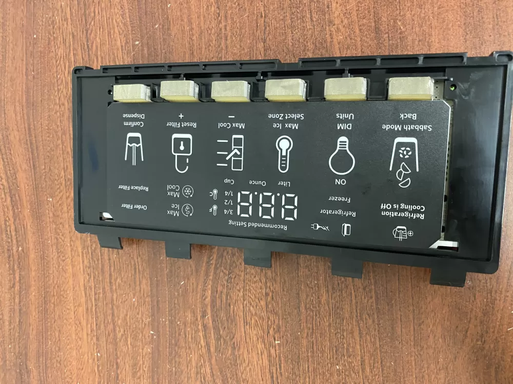 Whirlpool  KitchenAid  Roper  Estate W10741613 W10784395 W10798781 W10822637 PS11726175 Refrigerator Control Board Interface