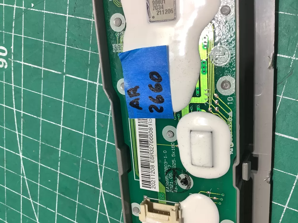 LG Ebr32766608 Refrigerator Control Board User Interface Pn AZ186933 | AR2660