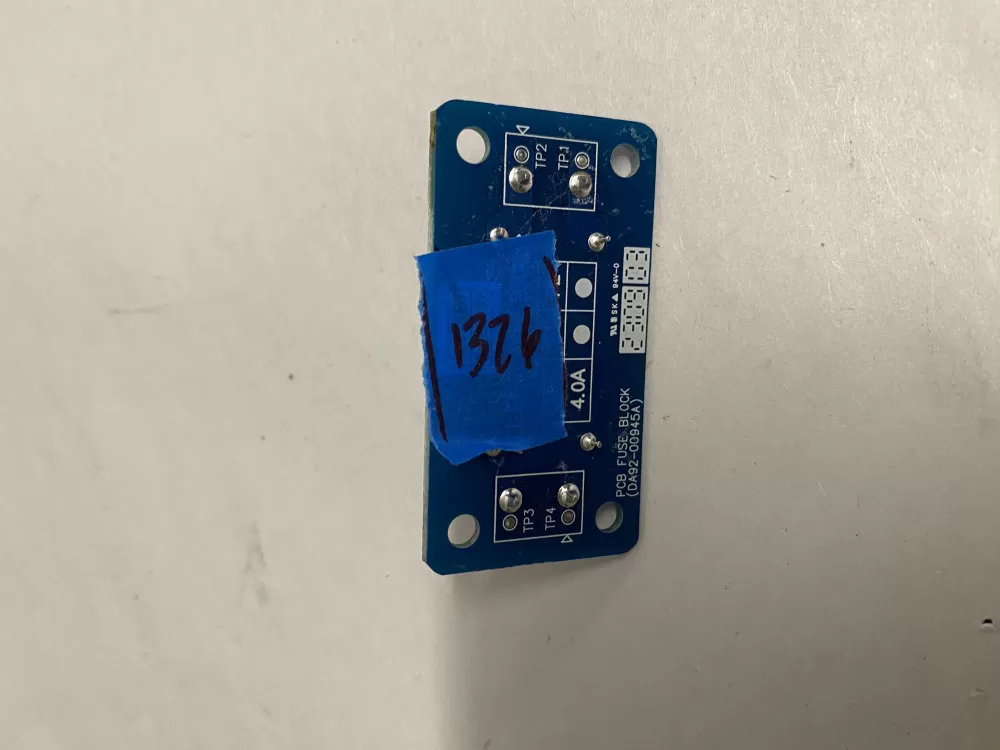 Samsung DA92-00945A Refrigerator Control Board Fuse Block  AZ210887 | BK1326