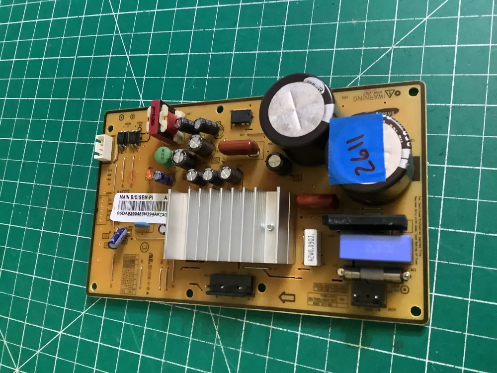 Samsung DA92-00483N Refrigerator Control Board Inverter AZ171268 | NR2611