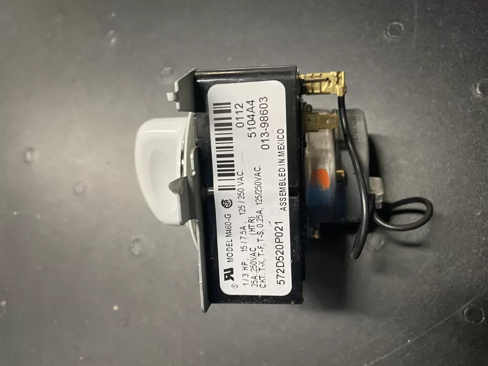 GE 572D520P021 WE4M271 Dryer Timer