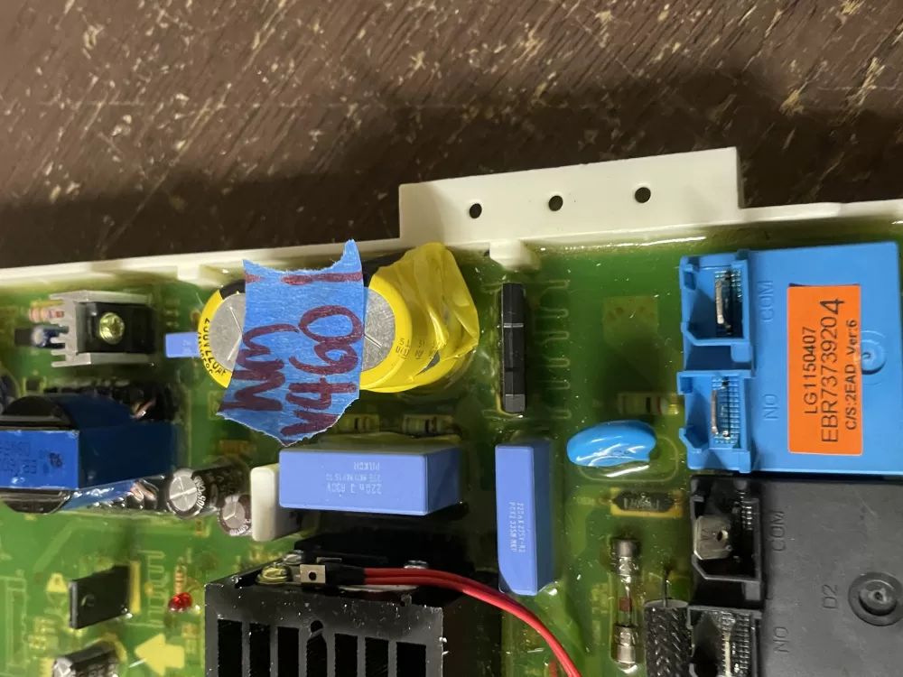 LG EBR73739204 Dishwasher Control Board AZ50598 | Wmv460