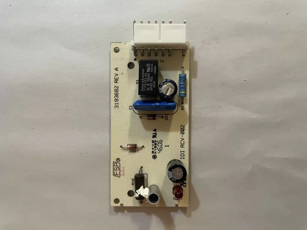 Whirlpool  Kenmore  Maytag  KitchenAid W10757851  AP5956767  W11629974  4389102  2198585  2198586  2220398  2220402  2255114  3452789  4388635  4389102R  PS10064583  TJ4389102R  W10193666  W10193840  W10290817 Refrigerator Ice Control Board