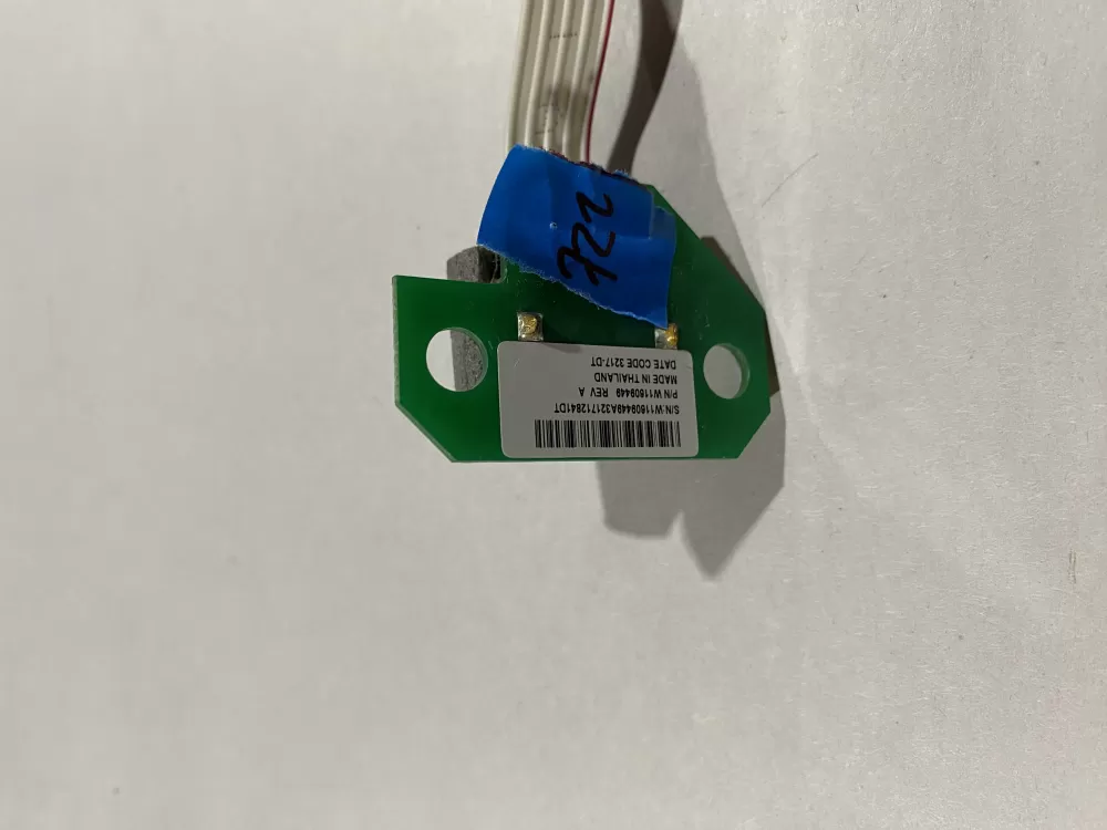 Whirlpool W11612331 Washer Control Board Led Touch Sensor AZ184562 | BK722