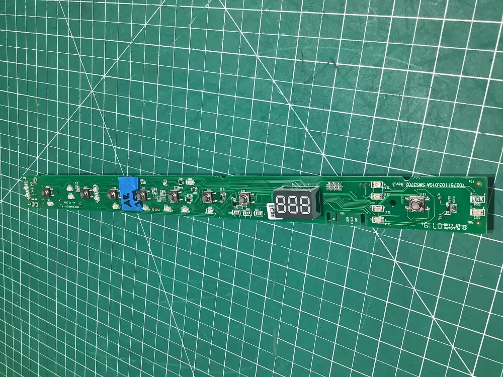 GE 265D1468G019 Dishwasher Control Board User Interface AZ158773 | AR158