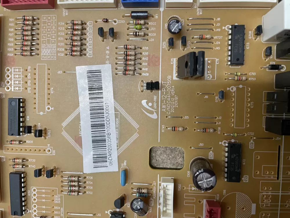 Samsung DA92 00356B Refrigerator Control Board AZ8130 | KM1532