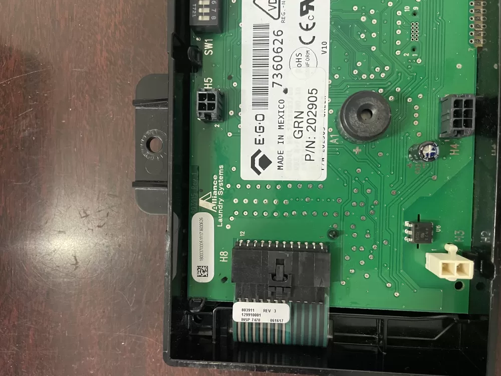 SpeedQueen 202905P Speed Queen Control Board AZ36689 | KM396