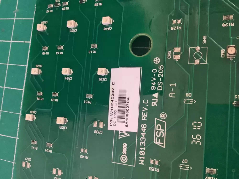 Whirlpool W10338067 W10340282 Washer Control Board Electronic AZ208037 | NR89