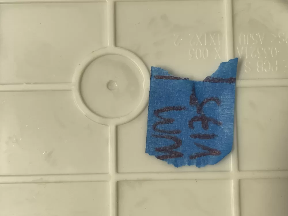 Samsung DC94 05357A Dryer Control Board AZ20718 | WMV175