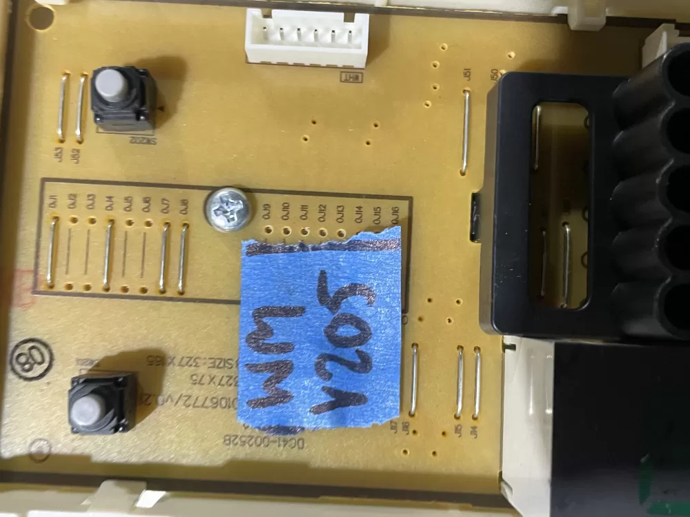 Samsung DC92 01849A Washer Control Board AZ88671 | Wmv205