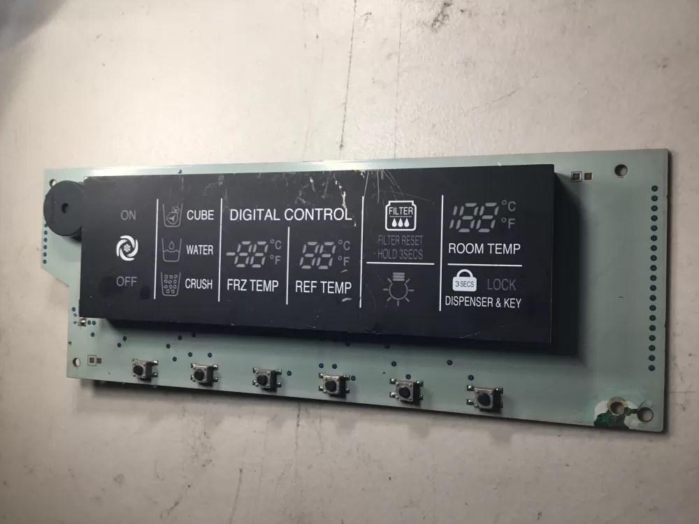 LG 6871JB1264B Refrigerator Control Board Dispenser Panel