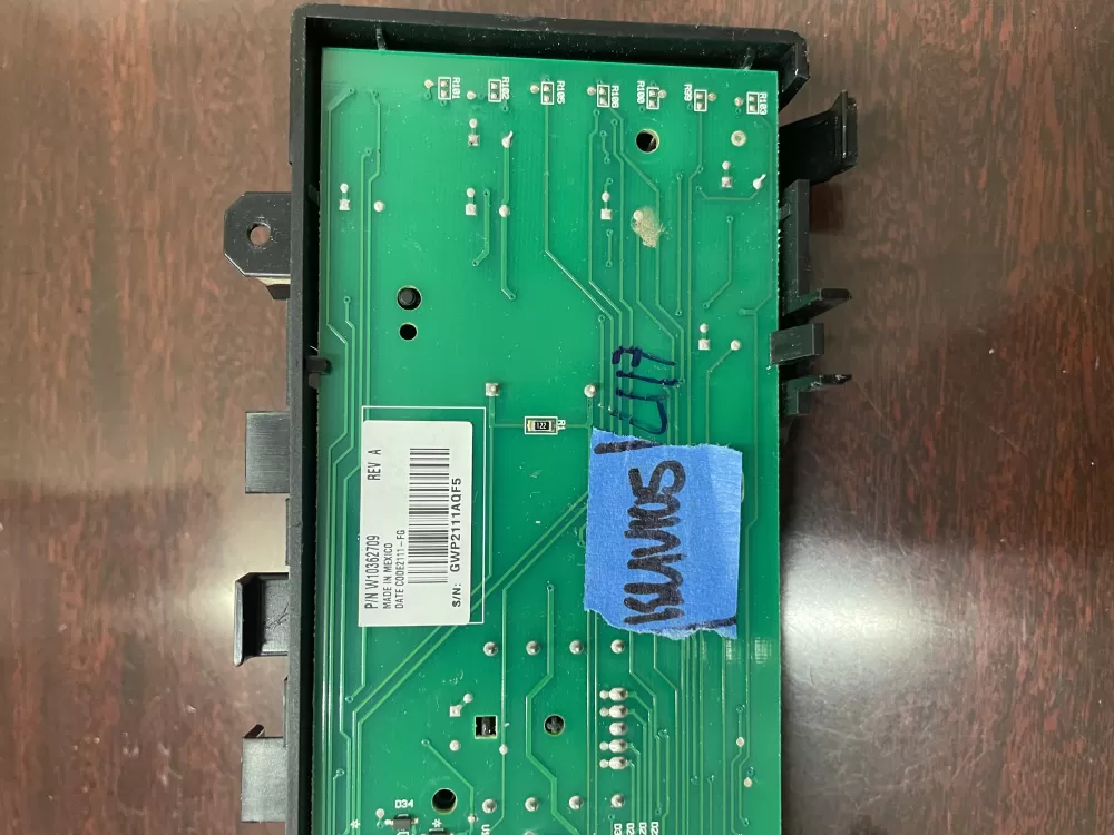 Maytag Whirlpool W10362709 Washer Control Board AZ31124 | KMV105