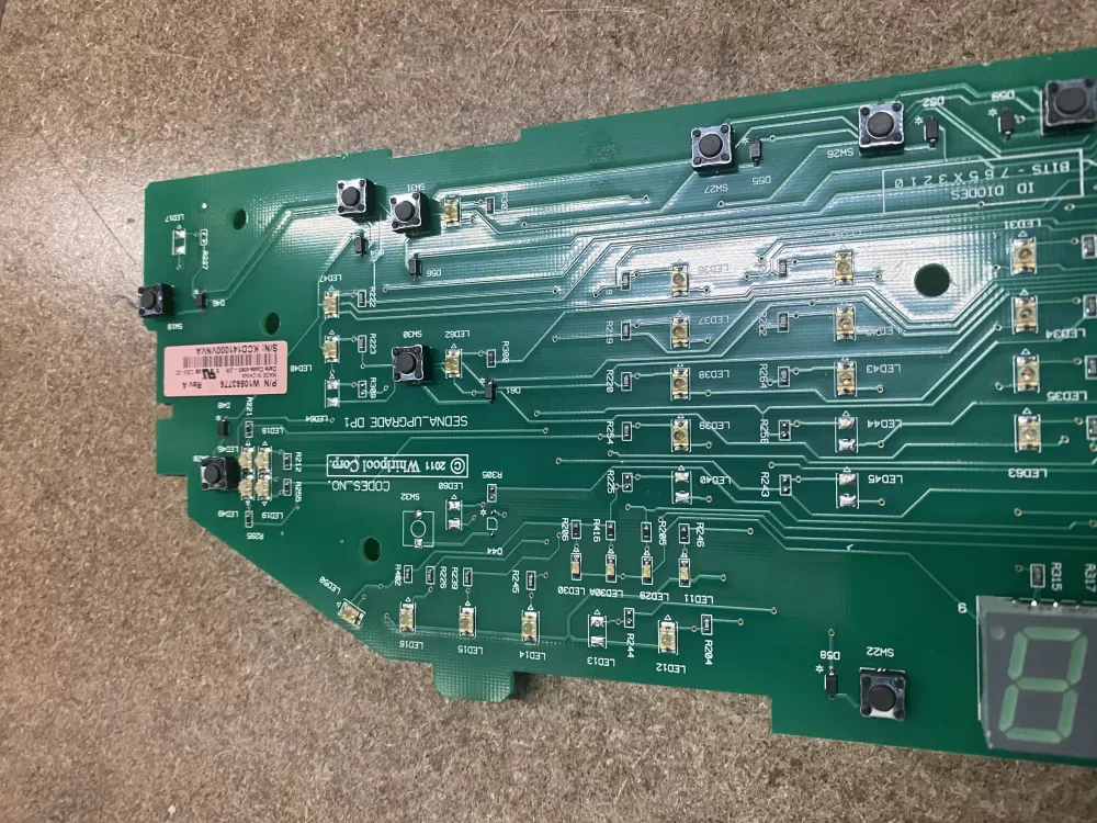 Whirlpool W10563776 Washer Control Board AZ1324 | BK860